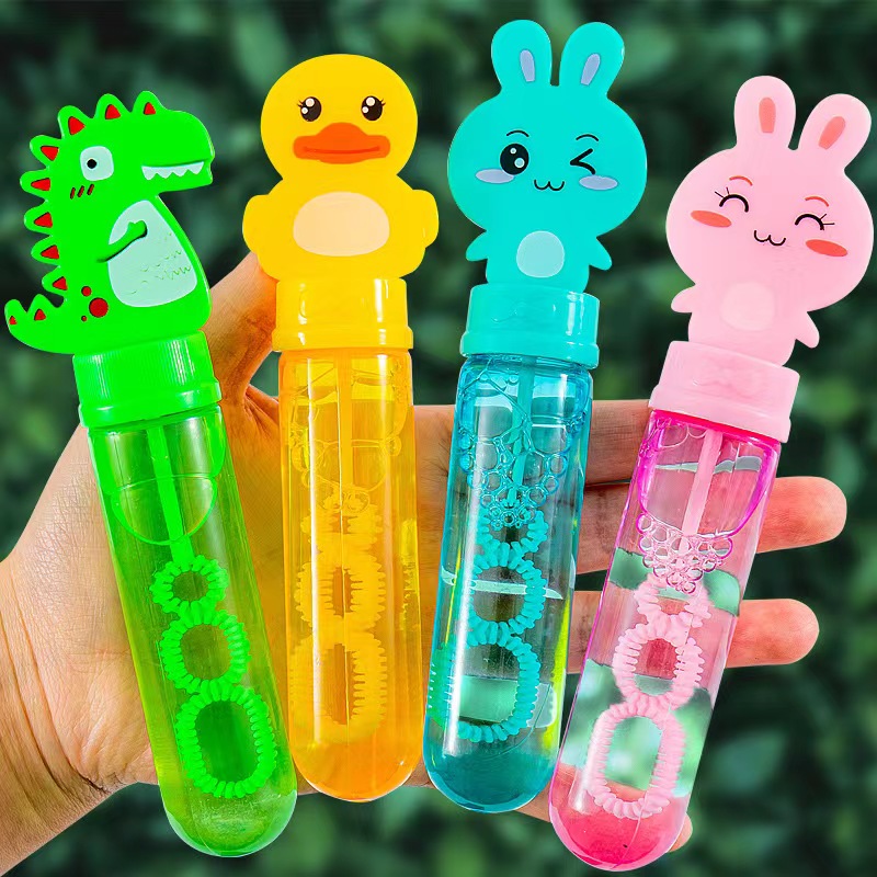 Bubble Sword Wand - Cartoon Mini Dinosaur Duck Rabbit Bubble