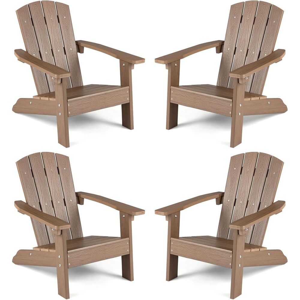 Kids Outdoor Lawn Chair - Kids Adirondack Chair, All-Weather HIPS Children's