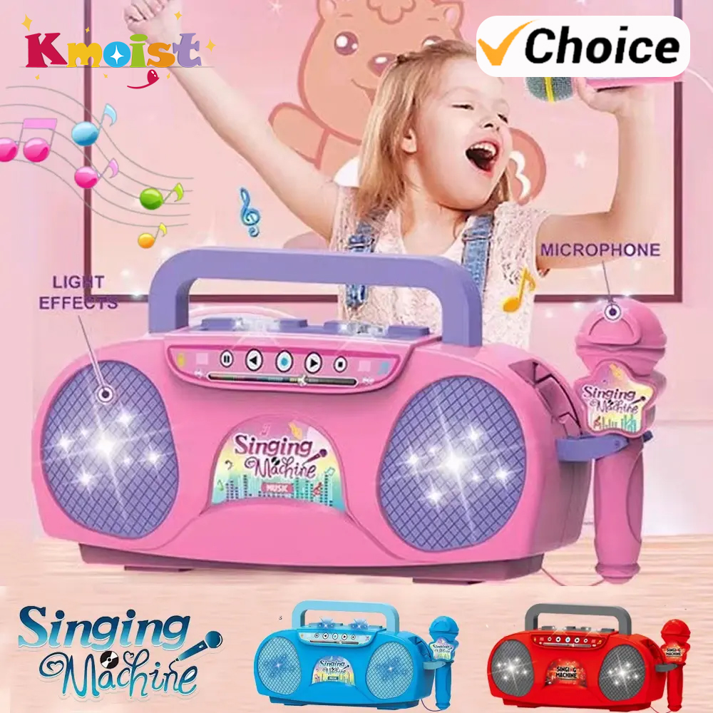 Kids Outdoor Music - Music Instrument Microphone Karaoke Machine with
