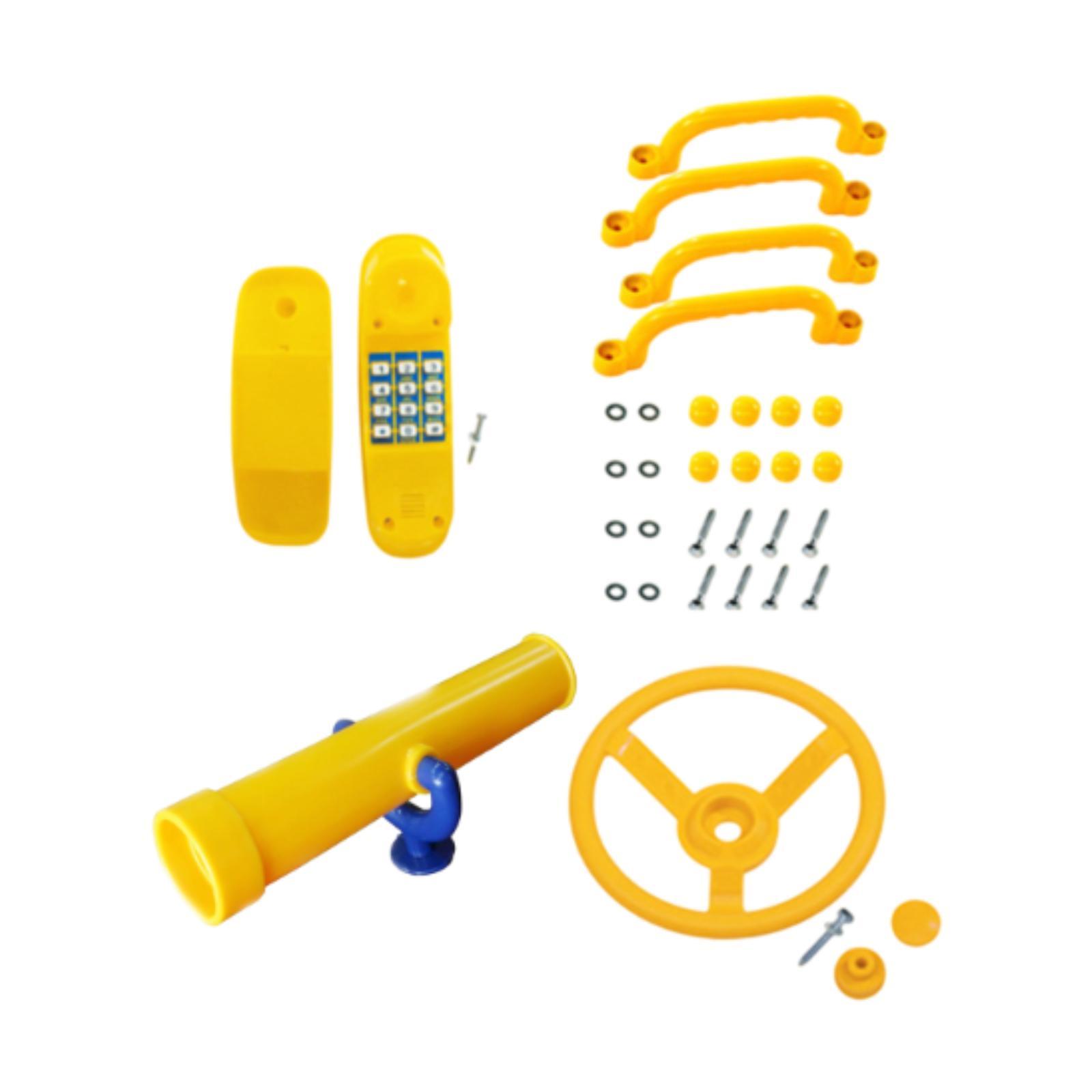 Kids Outdoor Treehouse - Kids Playground Accessories Outdoor Playset for