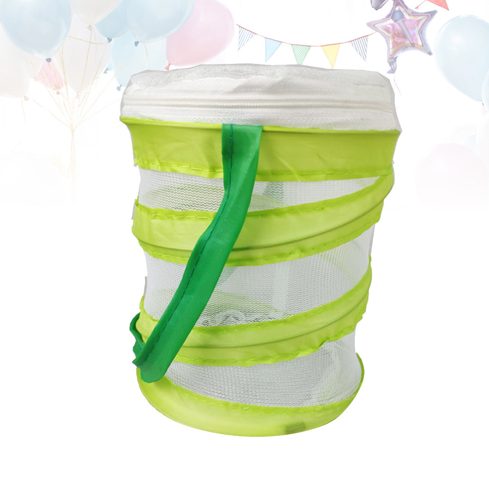 Kids Outdoor House - Green Small Foldable Insect Cage Portable