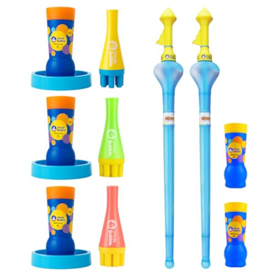 Bubble Sword Wand - Confetti Bubbler + Giant Bubble Wand