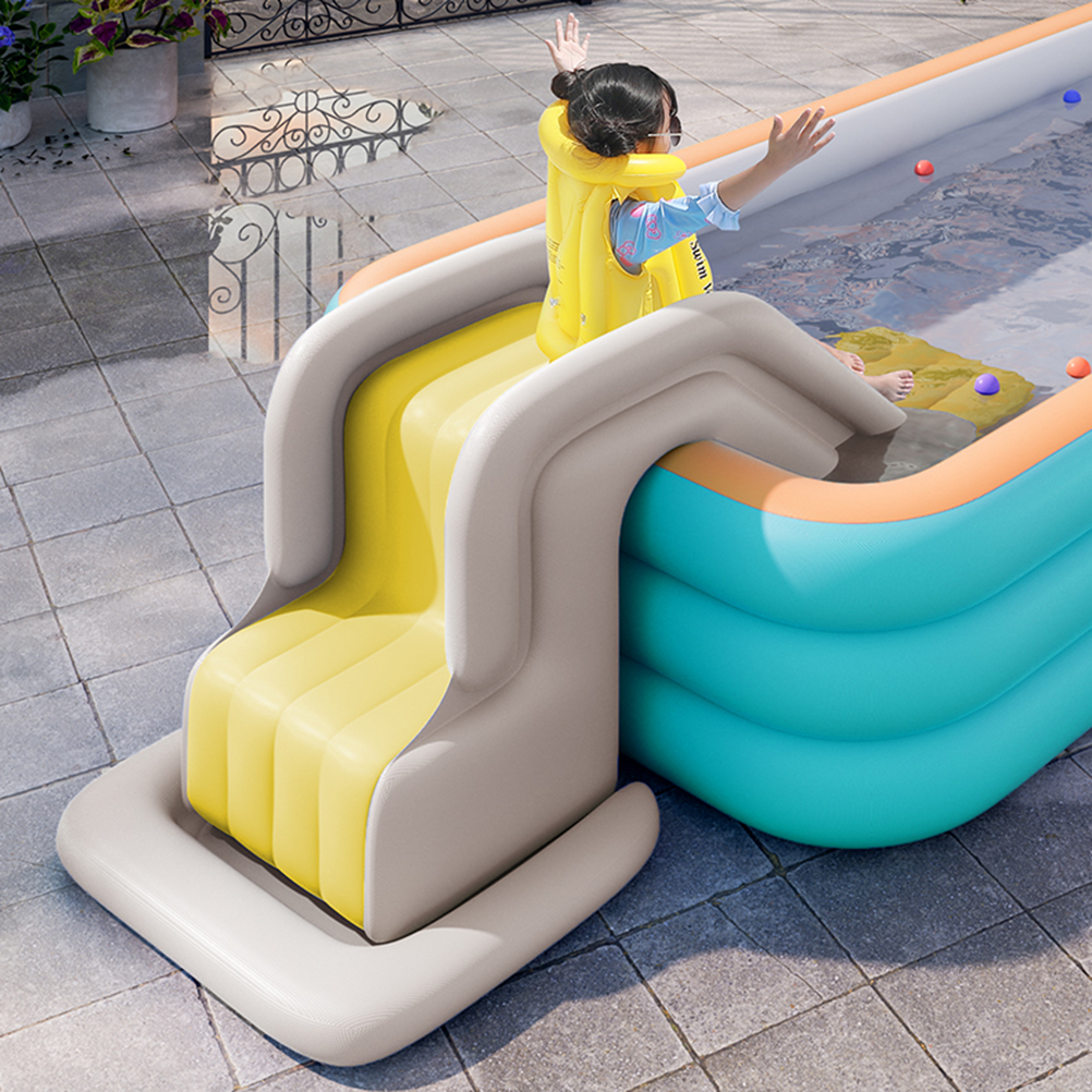 Inflatable Water Slide Compact - Kids Outdoor Water Slide recension och pris