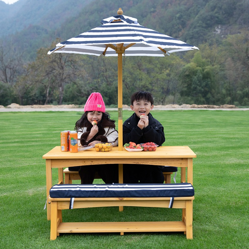 Manufactory Kids Outdoor Loung - Kids Outdoor Table And Chairs With Umbrella recension och pris