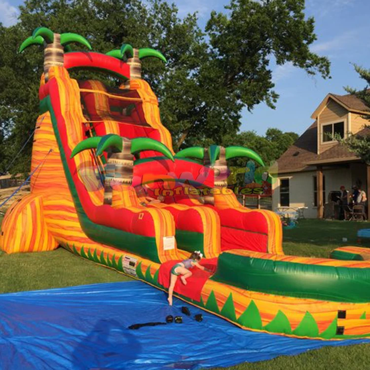 Commercial palm tree inflatabl - Kids Outdoor Treehouse recension och pris