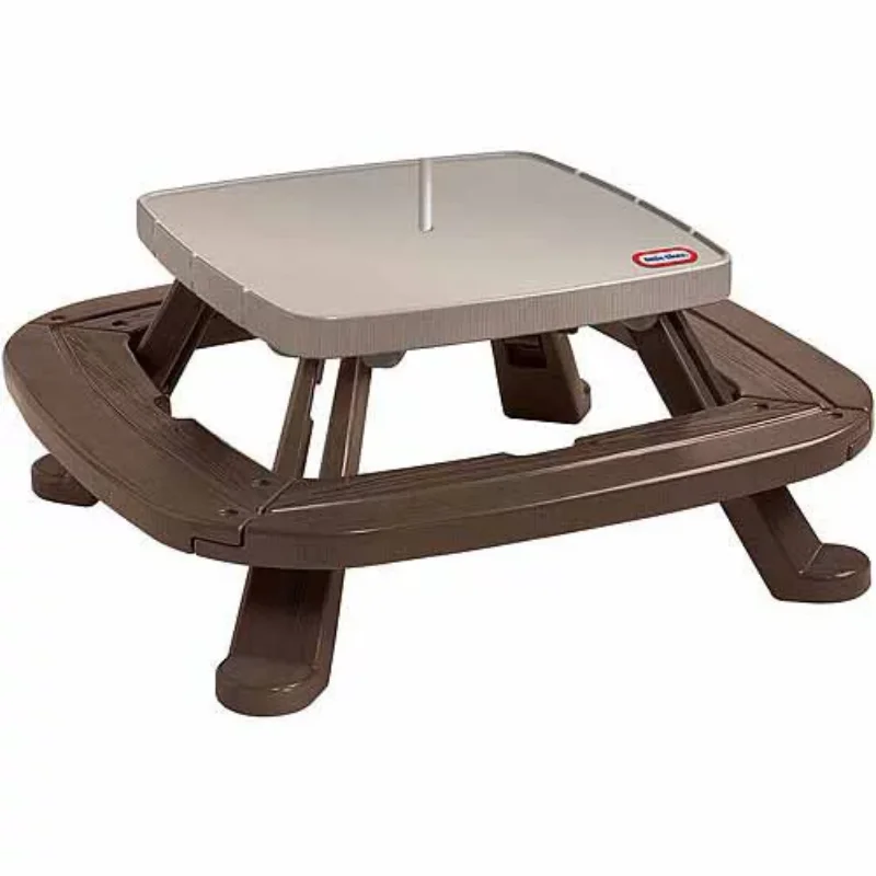 Outdoor  Kids Picnic Table Toy - Kids Outdoor Table And Chairs With Umbrella recension och pris