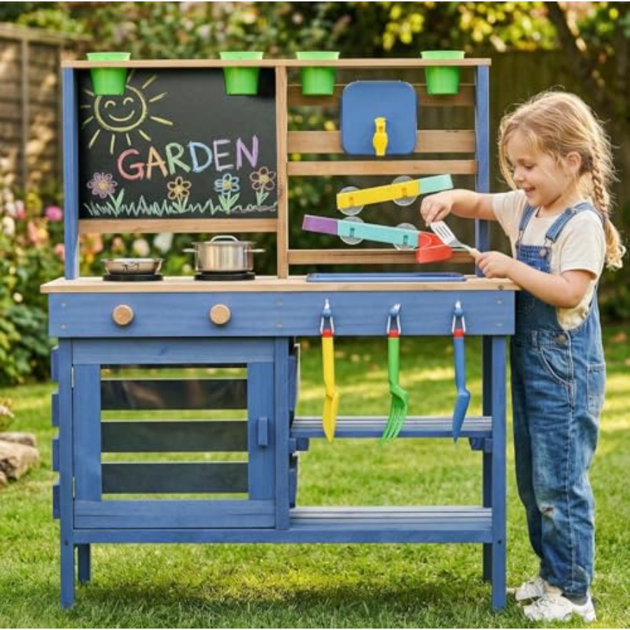 Outdoor mud kitchen for kids:  - Kids Outdoor Kitchen Set recension och pris