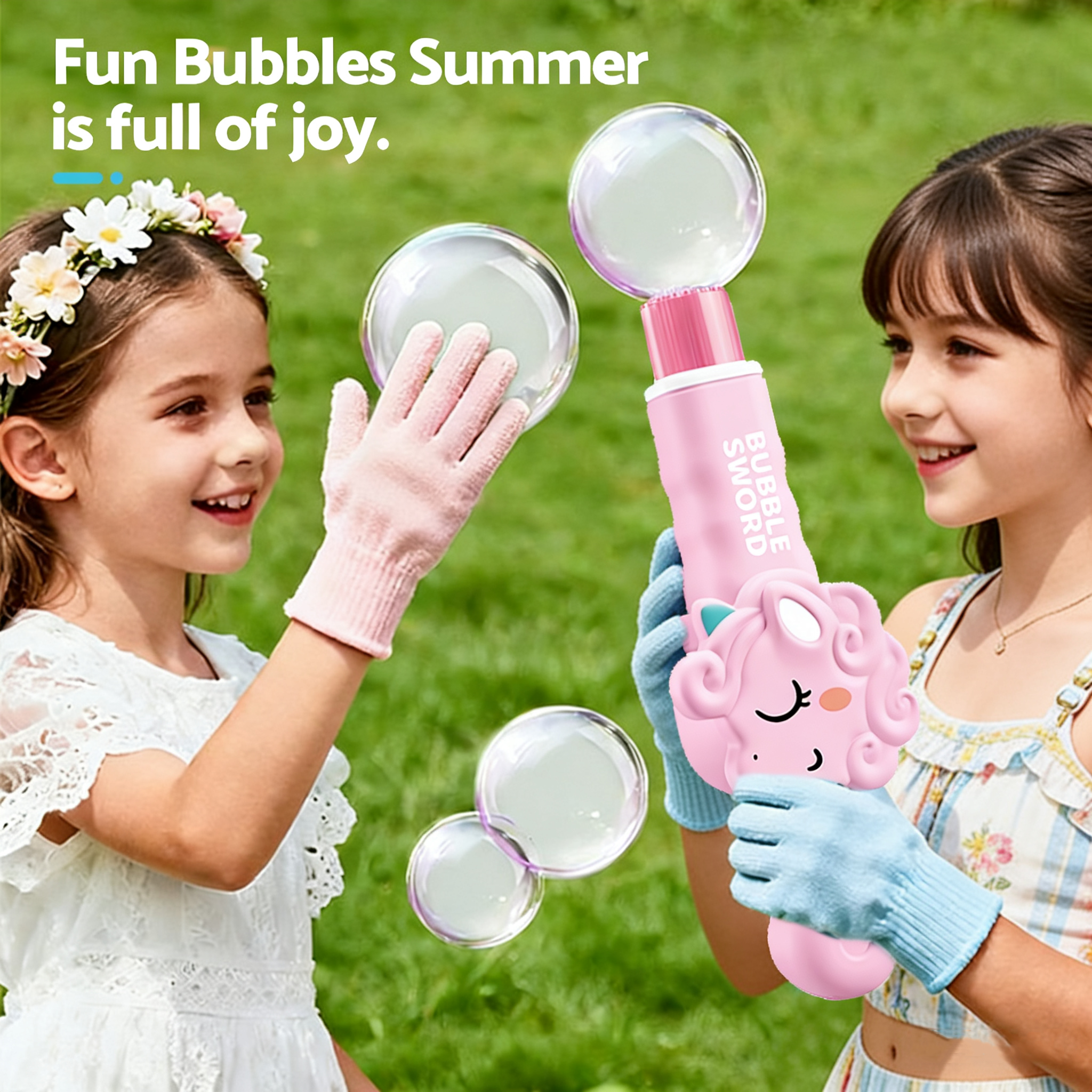 Elastic Bubble Fog Magic Wand  - Bubble Sword Wand recension och pris