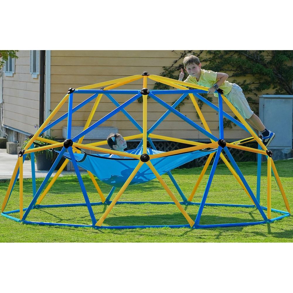 10T Climbing Dome with Hammock - Kids Outdoor Hammock recension och pris