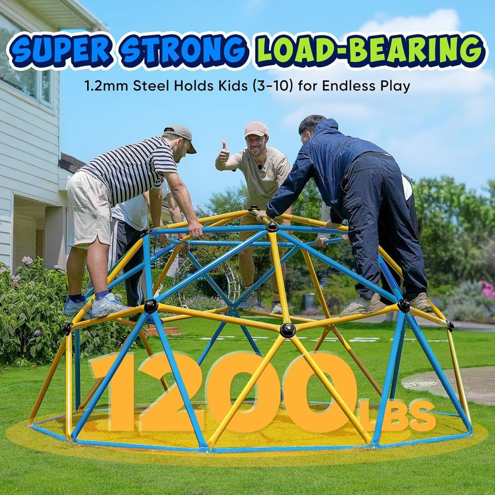 10T Climbing Dome with Hammock - Kids Outdoor Hammock recension och pris