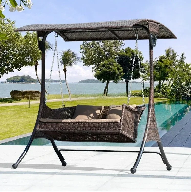 Hot sale2-Person Garden Rattan - Kids Outdoor Lawn Chair recension och pris
