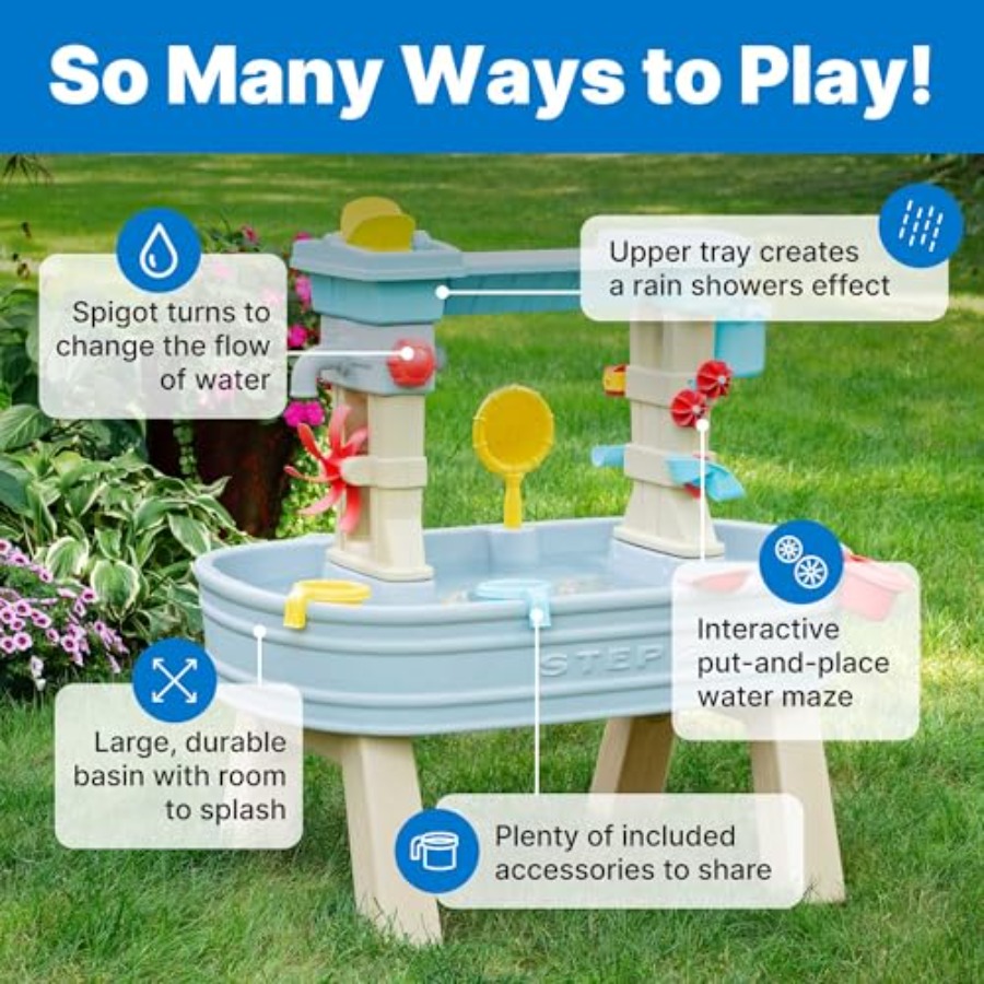 Outdoor toddler activity table - Kids Outdoor Water Play Table recension och pris