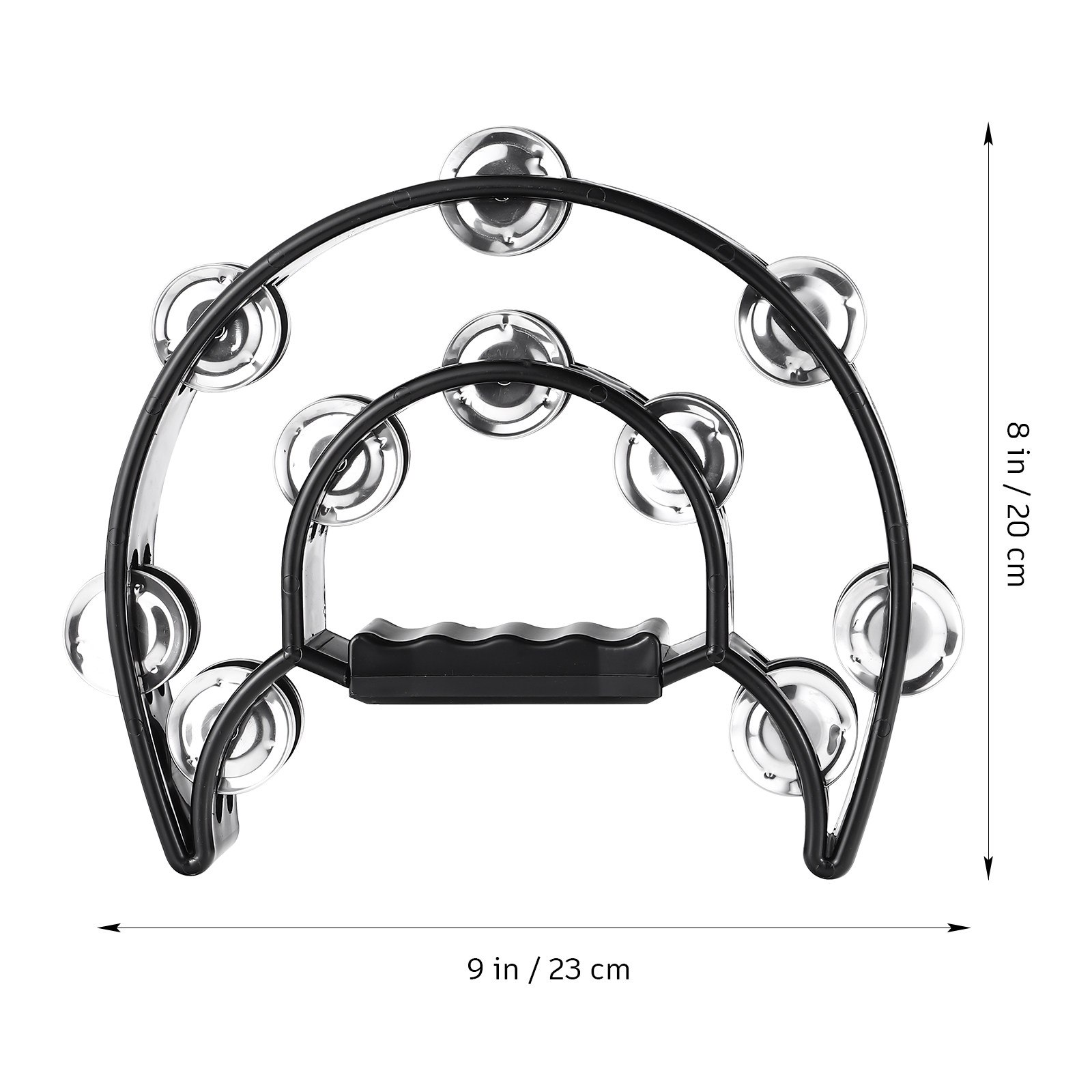 1Pcs Double Row Tambourine Bel - Kids Outdoor Music recension och pris