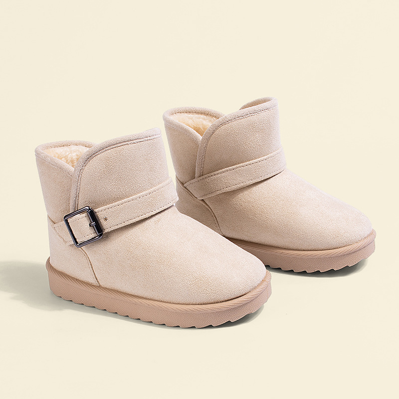 Adorable Fuzzy Lined  Solid Sn - Kids Outdoor Boots recension och pris