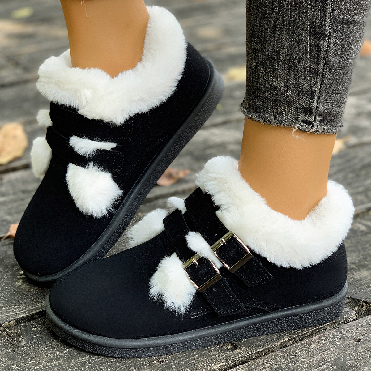 Winter Warm New Women Slip on  - Kids Outdoor Boots recension och pris