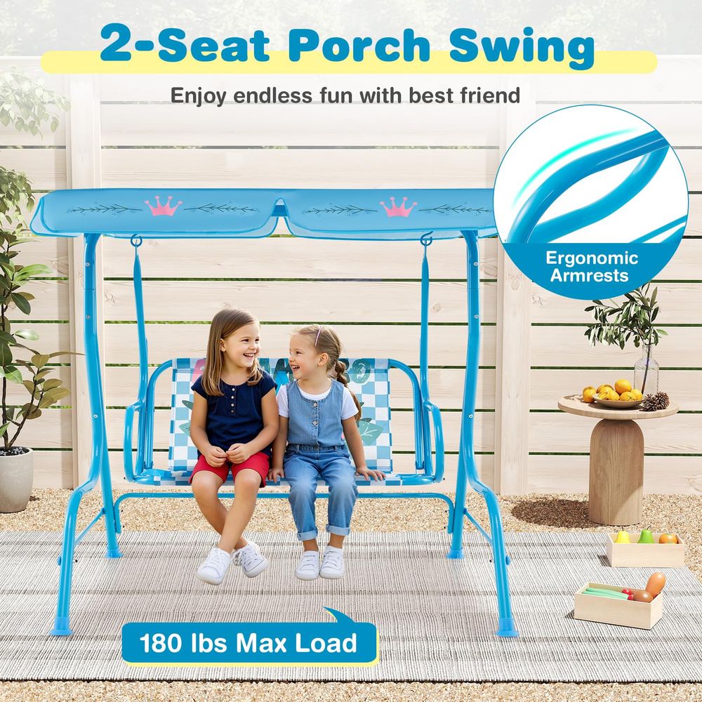 Kids Porch Swing, AllWeather P - Kids Outdoor Hammock recension och pris