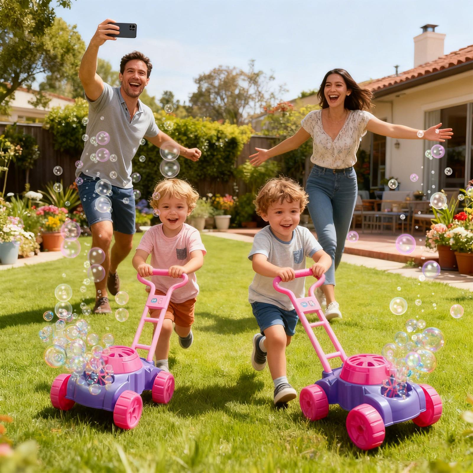 Bubble Lawn Mower - Outdoor Bu - Kids Outdoor Lawn Mower recension och pris