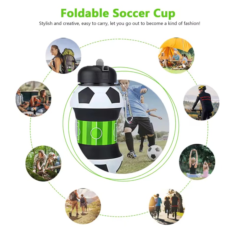 550ml Silicone Collapsible Wat - Outdoor Kid Friendly recension och pris