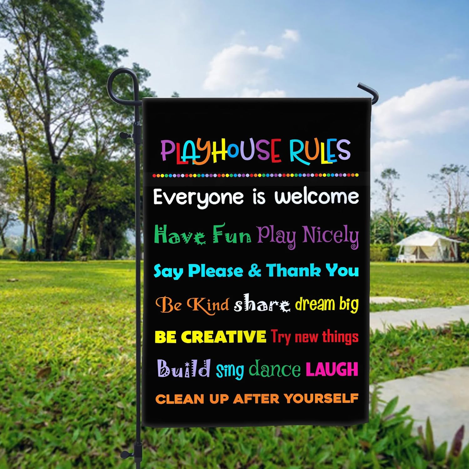 VOTANTA Playhouse Rules Garden - Kids Outdoor Treehouse recension och pris