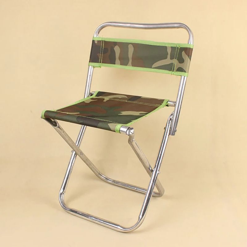Camouflage Folding Stool with  - Kids Outdoor Lawn Chair recension och pris
