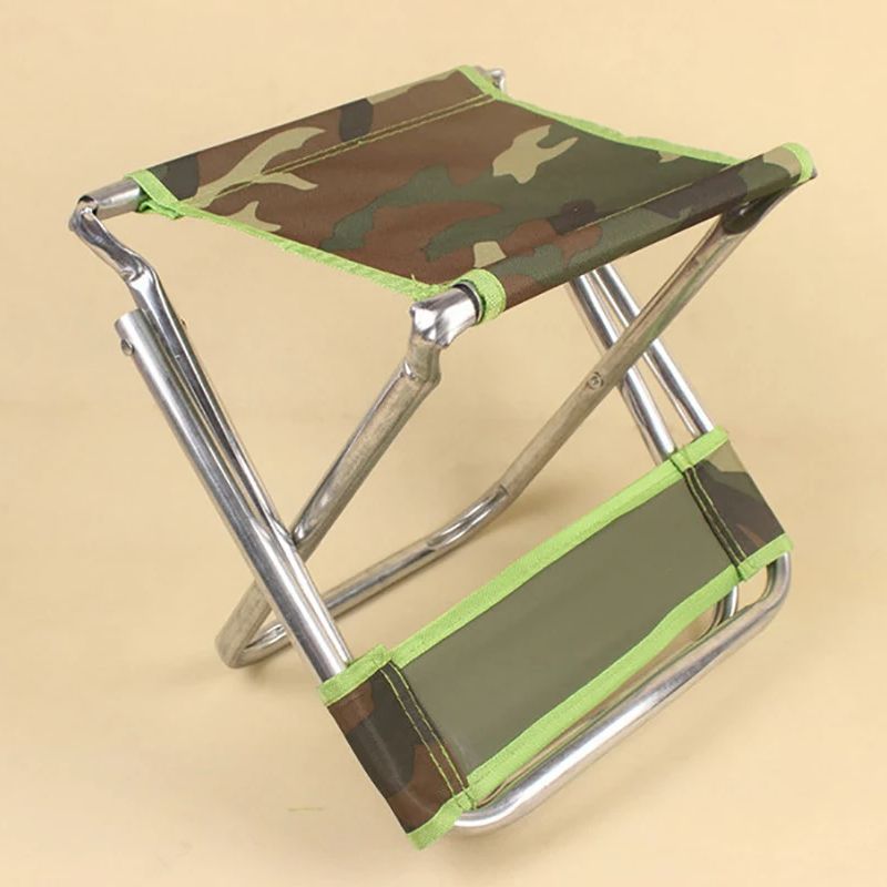 Camouflage Folding Stool with  - Kids Outdoor Lawn Chair recension och pris