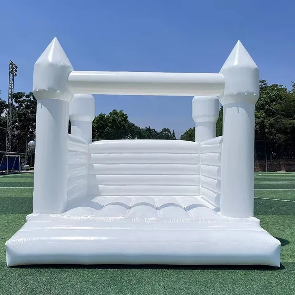 White Inflatable Bounce House  - Kids Outdoor House recension och pris