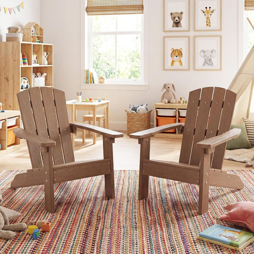 Kids Adirondack Chair, All-Wea - Kids Outdoor Lawn Chair recension och pris