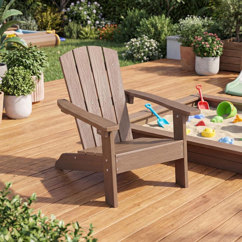 Kids Adirondack Chair, All-Wea - Kids Outdoor Lawn Chair recension och pris