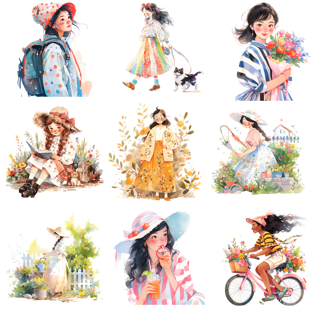 15cm Kids Watercolor Flower Ou - Outdoor Kid Friendly recension och pris
