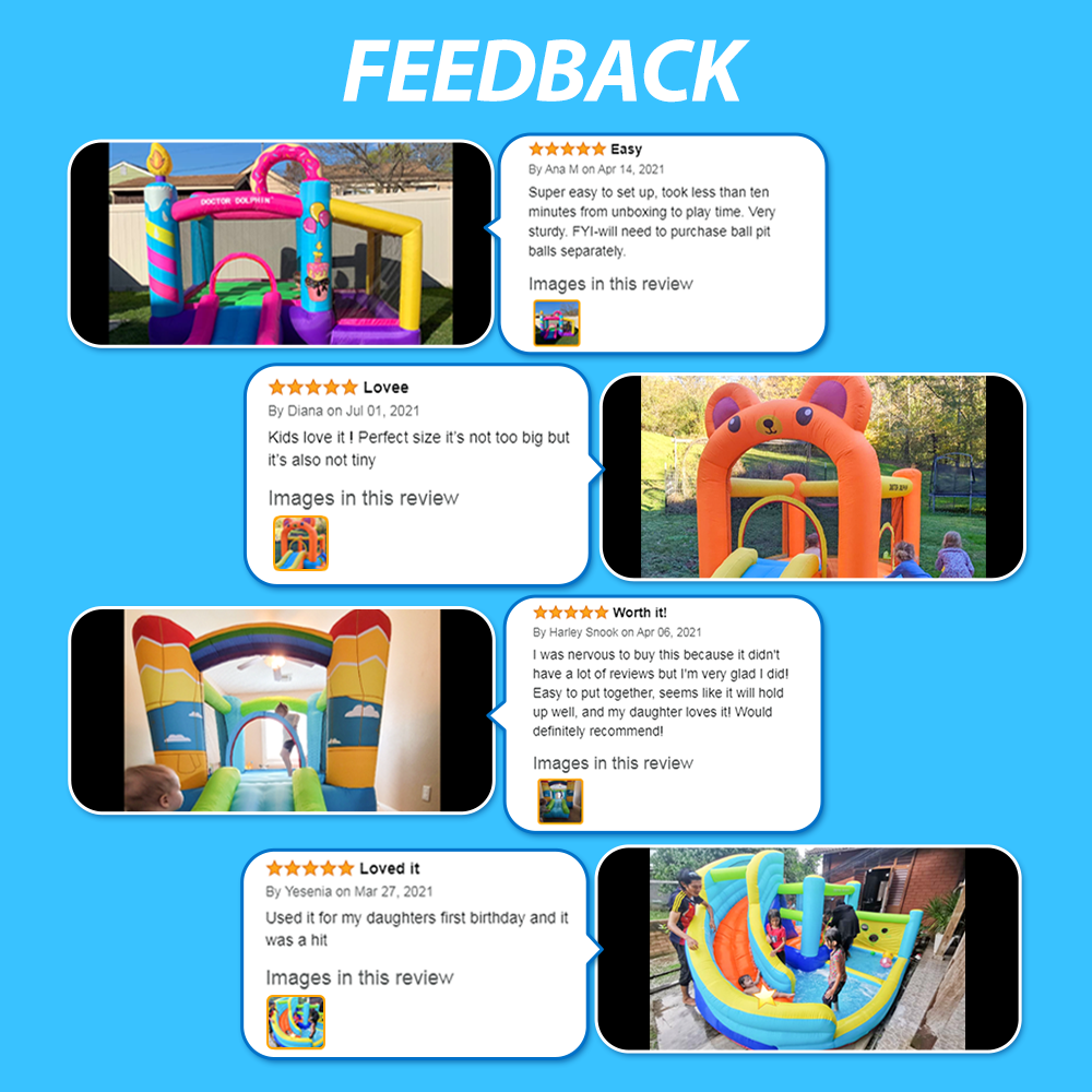 Custom Outdoor Inflatable Boun - Kids Outdoor House recension och pris