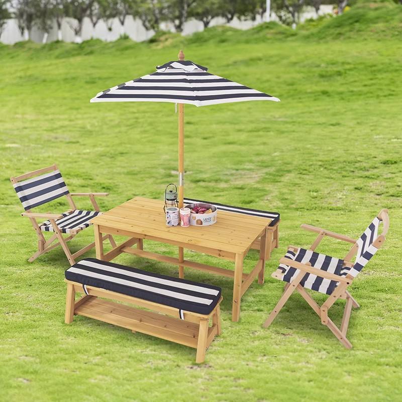 Kids Indoor Outdoor Table & Ch - Kids Outdoor Table And Chairs With Umbrella recension och pris