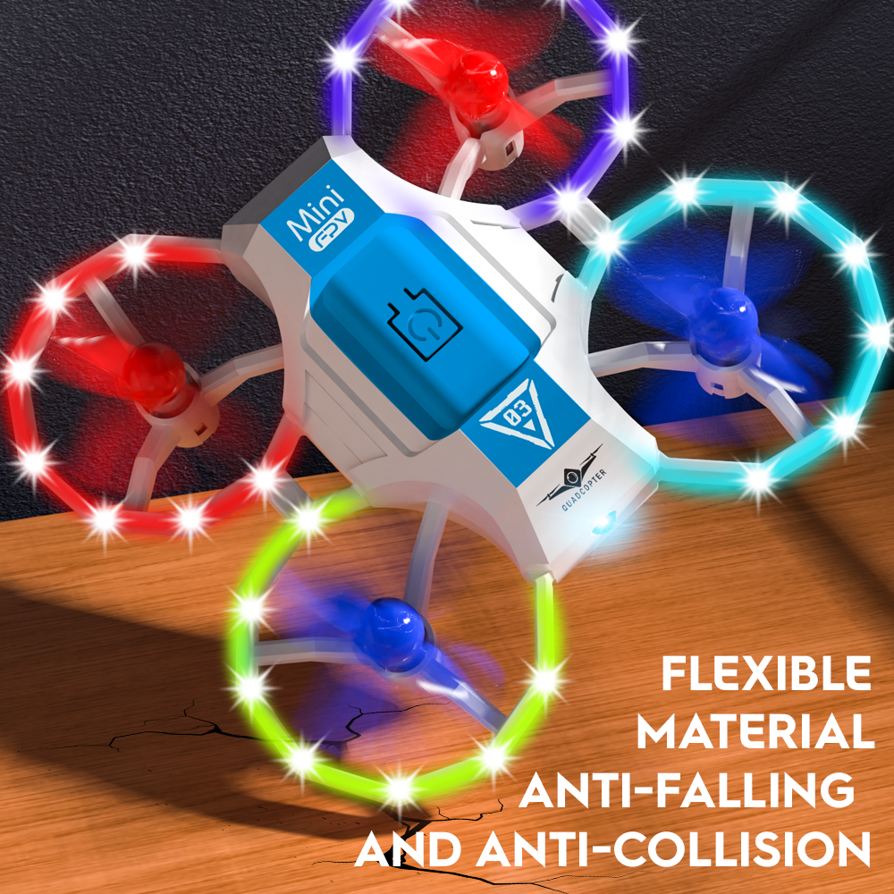KF601 New Mini Drones With Mus - Kids Outdoor Music recension och pris