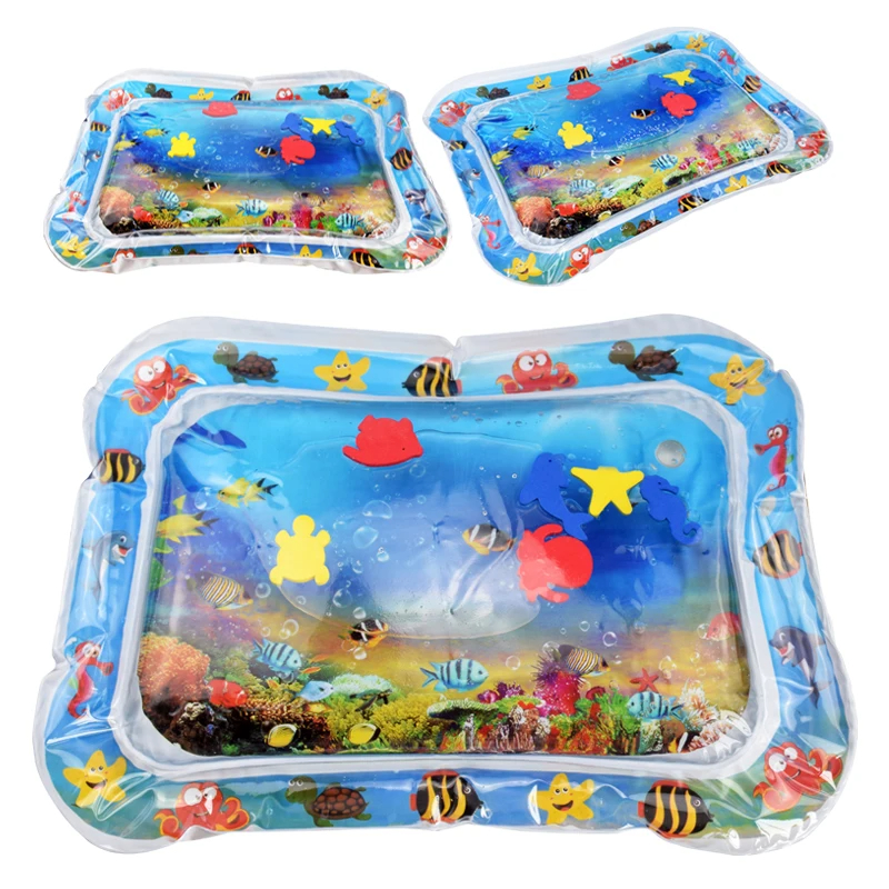 Baby Water Play Mat Inflatable - Kids Outdoor Water Play Table recension och pris