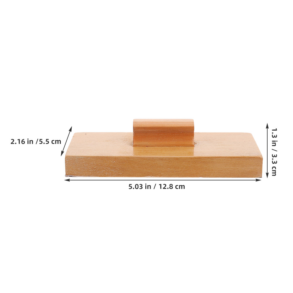 4Pcs Wooden Sandpaper Rhythm B - Kids Outdoor Music recension och pris
