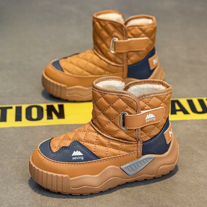 Boys Winter Snow Boots Thick F - Kids Outdoor Boots recension och pris