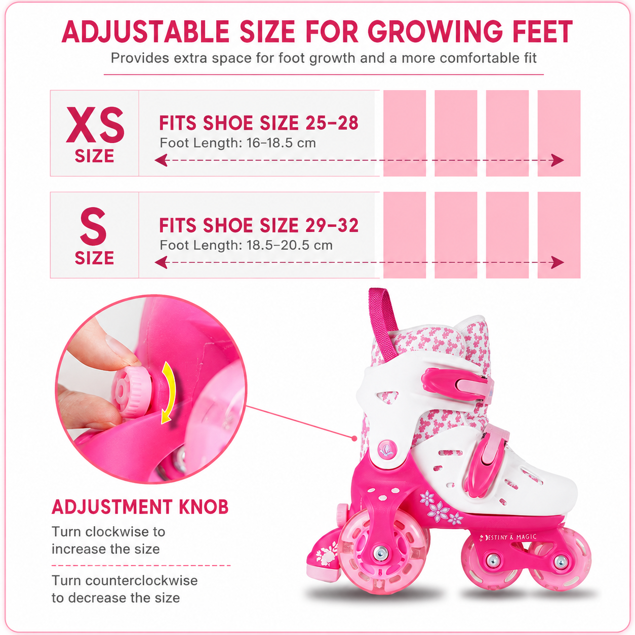 Kids Adjustable Roller Skates  - Kids Outdoor Quad recension och pris
