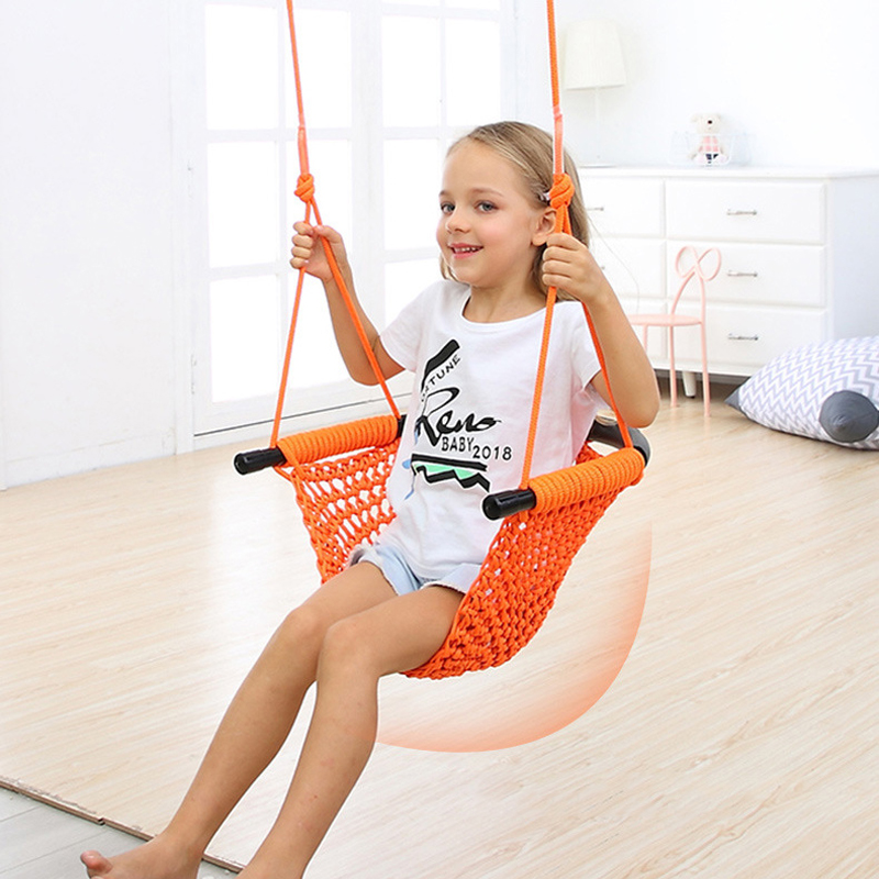 Portable Kid Garden Swing Chai - Kids Outdoor Lawn Chair recension och pris