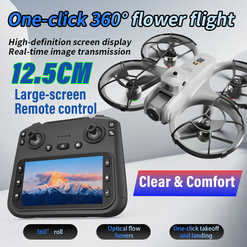 ES800PRO Drones 12.5CM Screen  - Kids Outdoor Treehouse recension och pris