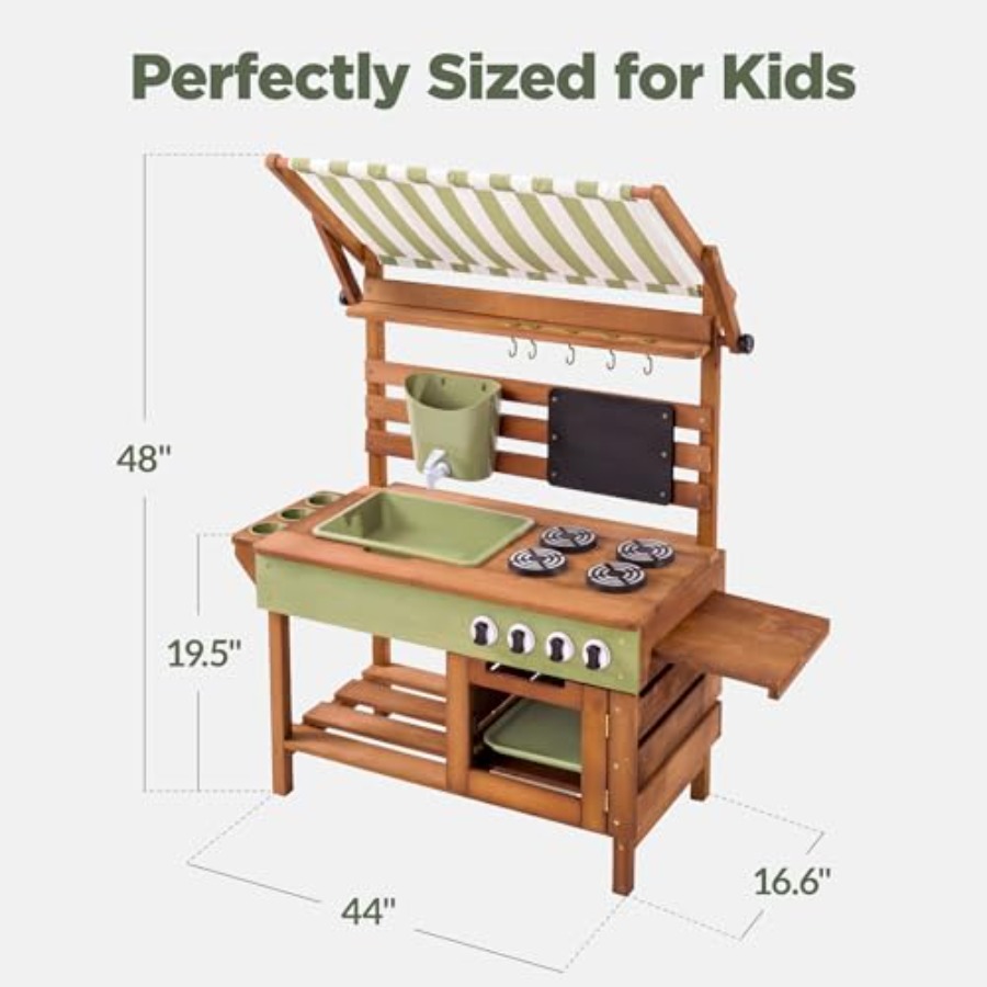 Outdoor mud kitchen for kids:  - Kids Outdoor Kitchen Set recension och pris