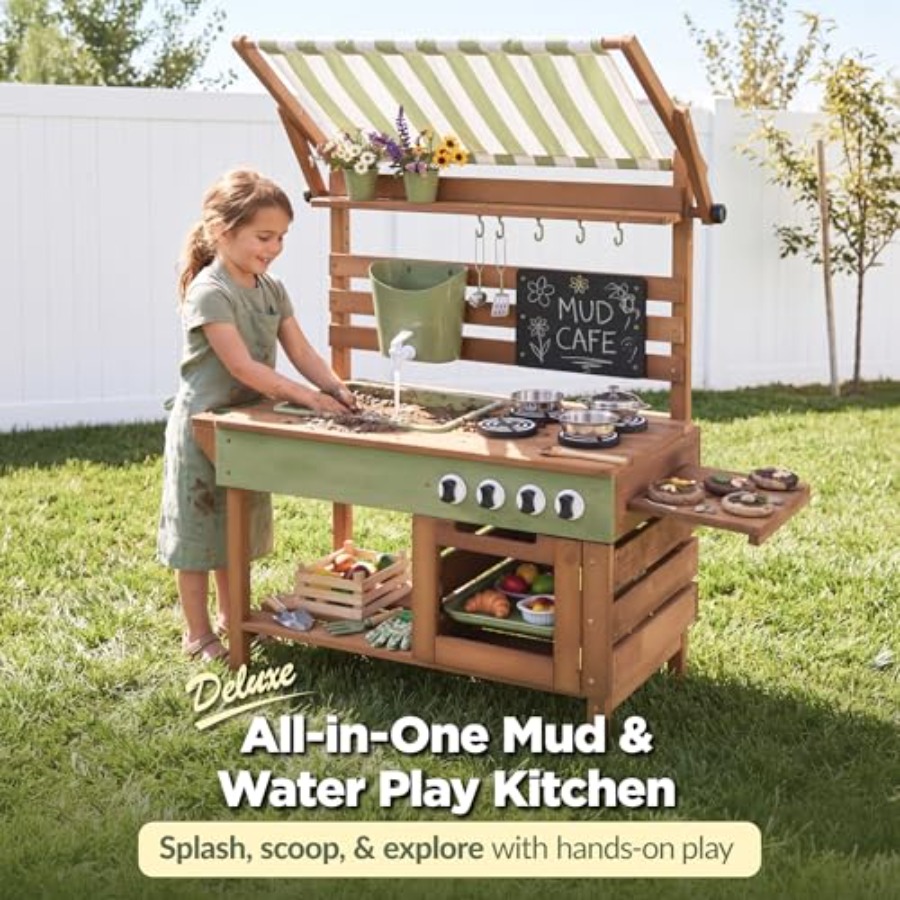 Outdoor mud kitchen for kids:  - Kids Outdoor Kitchen Set recension och pris