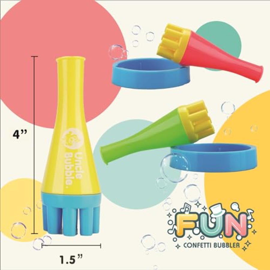 Confetti Bubbler + Giant Bubbl - Bubble Sword Wand recension och pris