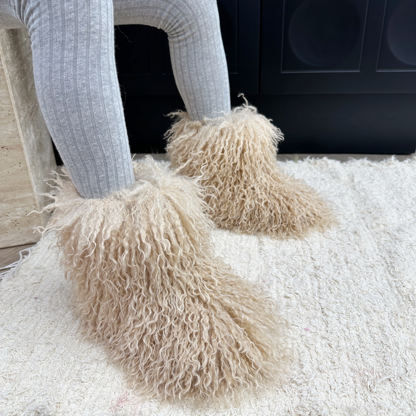 Luxury Thick Fur Boots Kid Gir - Kids Outdoor Boots recension och pris