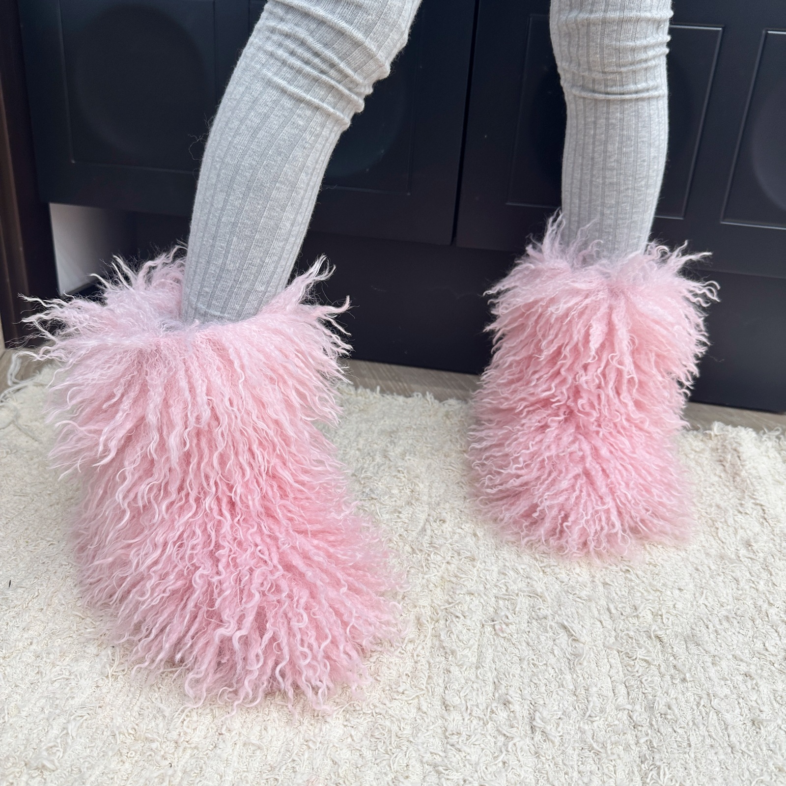 Luxury Thick Fur Boots Kid Gir - Kids Outdoor Boots recension och pris