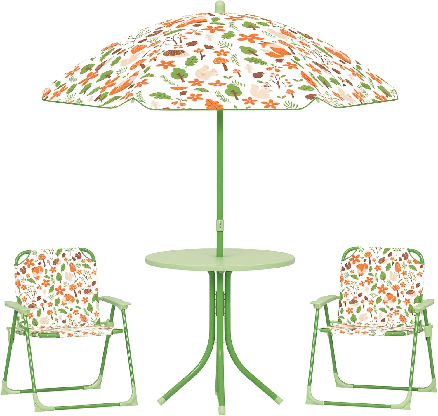 Kids Picnic Table and Chair Se - Kids Outdoor Table And Chairs With Umbrella recension och pris