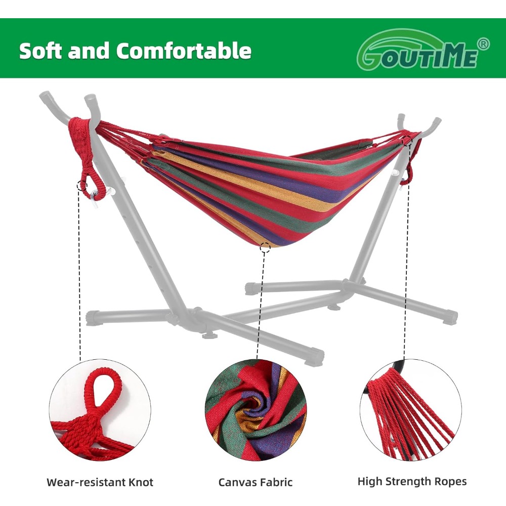 Goutime Children's Hammock wit - Kids Outdoor Hammock recension och pris